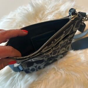 Coach Blue Jean Crossover purse